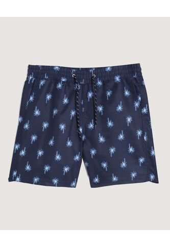 Ropa De Playa  Para Hombre Pantaloneta De Baño Corta Color Azul Marca Ostu #60270055 Ostu