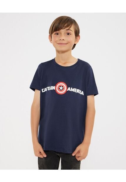 Camiseta Para Niño Capitan America  Infantil Niño #80090262