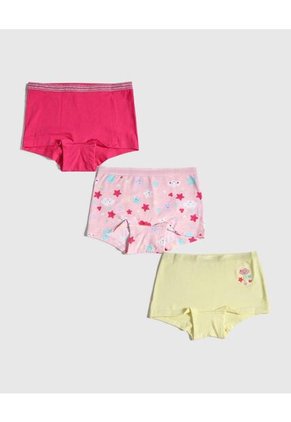 Boxer Para Niña  Color Pack X Marca Ostu #90180059