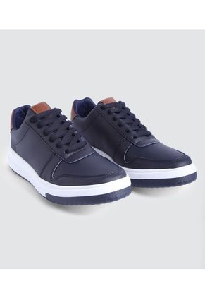 Tenis Para Hombre Casual Color Azul  Marca Ostu #60720096