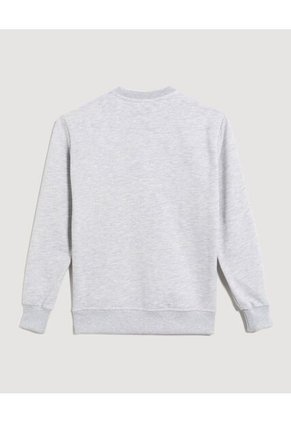 Buzo  Infantil Niño Cuello Redondo Color Gris Marca Ostu #80060203