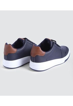 Tenis Para Hombre Casual Color Azul  Marca Ostu #60720096