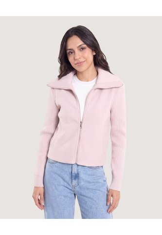 Chaqueta Cazadora  Para Mujer Rosado Ostu Ostu