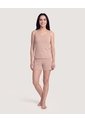 Pijama Tank Top Comfort  Para Mujer Beige Ostu de Ostu