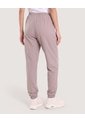 Pantalón Deportivo Plano Jogger  Para Mujer Beige Ostu de Ostu