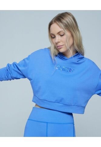 Buzo Para Mujer Hoodie Color Azul  Marca Ostu #40060325 Ostu
