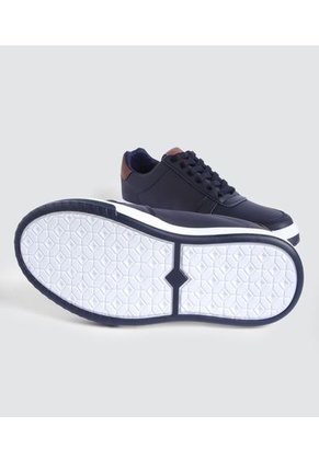 Tenis Para Hombre Casual Color Azul  Marca Ostu #60720096