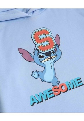 Buzo  Para Mujer Hoodie Color Celeste Marca Ostu #40060518