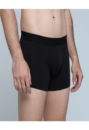 Boxer Para Hombre Filete Corto Algodón Color Negro Marca Ostu #60000411