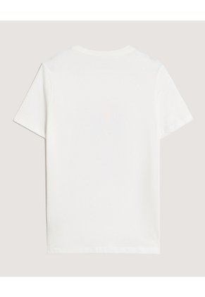 Camiseta Villanas Disney  Para Mujer Crema Ostu
