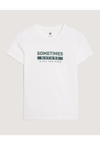 Camiseta Screen Cuello Redondo Para Niño  Infantil Niño Crema Ostu Ostu
