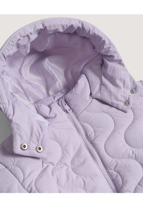 Chaqueta  Infantil Niña Acolchada Color Lila Marca Ostu #90080044