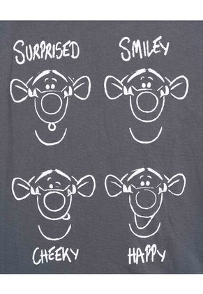 Camiseta  Para Mujer Manga Corta Cuello Redondo Color Gris Marca Ostu #40092754