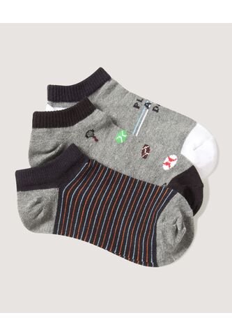 Medias Para Niño Invisible Algodon Color Pack X Marca Ostu #80980083 Ostu