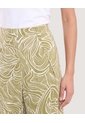 Pantalón Palazzo Fluido  Para Mujer Verde Ostu de Ostu