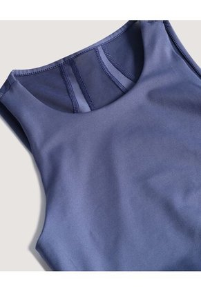 Camiseta  Para Mujer Crop Top Color Azul Marca Ostu #40092545