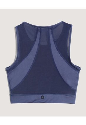 Camiseta  Para Mujer Crop Top Color Azul Marca Ostu #40092545