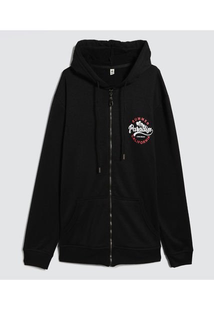 Buzo Para Hombre Zipper Color Negro Marca Ostu #60060385