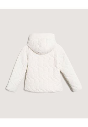 Chaqueta  Infantil Niña Acolchada Color Crema Marca Ostu #90080044