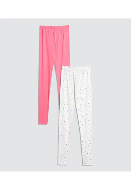 Leggins Para Niña Largo Color Pack X Marca Ostu #90230101