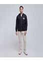 Buzo Para Hombre Zipper Color Negro Marca Ostu #60060385 de Ostu