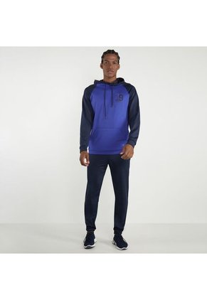 Buzo Para Hombre Hoodie Color Azul  Marca Ostu #60060203