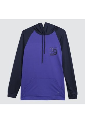 Buzo Para Hombre Hoodie Color Azul  Marca Ostu #60060203