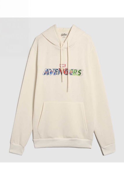 Buzo Para Hombre Hoodie Color Crema Marca Ostu #60060480