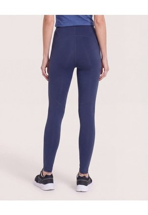 Leggins Con Cortes Anatomicos Para Mujer Azul Ostu