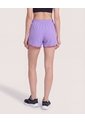 Short Con Contrastes  Para Mujer Lila Ostu de Ostu