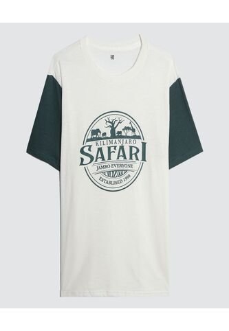 Camiseta Para Hombre Manga Corta Color Blanco Marca Ostu #60091152 Ostu