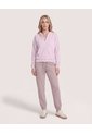 Hoodie Unicolor  Para Mujer Lila Ostu de Ostu