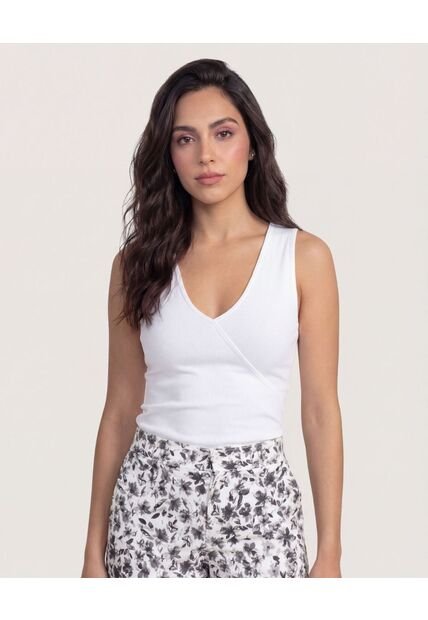 Body  Para Mujer Manga Sisa Color Crudo Marca Ostu #40200221