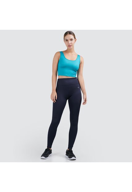 Leggins Para Mujer Largo Color Azul  Marca Ostu #40230342