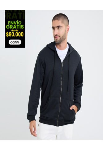 Buzo Para Hombre Zipper Color Negro Marca Ostu #60060498 Ostu