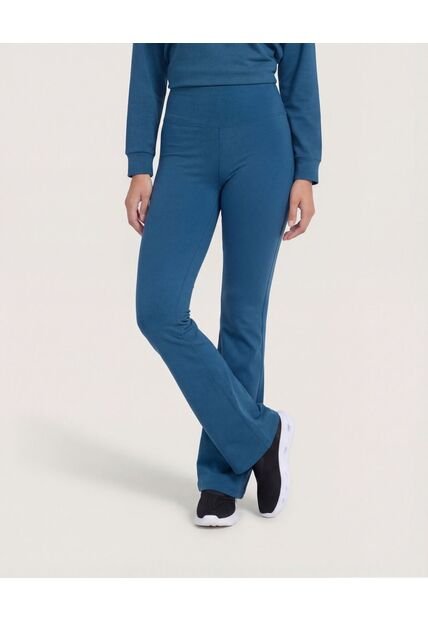 Leggins  Para Mujer Flare Color Azul Marca Ostu #40230650