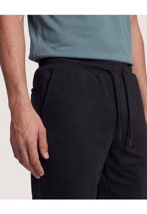 Bermuda  Para Hombre Jogger Corto Color Negro Marca Ostu #60100476