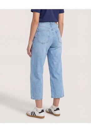 Jean Para Mujer Culotte Color Azul Claro Marca Ostu #40160463