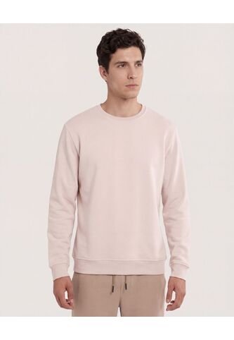 Buzo  Para Hombre Cuello Redondo Color Beige Marca Ostu #60060601 Ostu