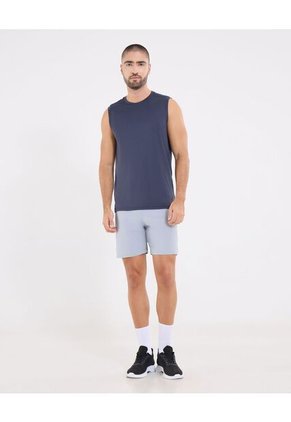 Camiseta  Para Hombre Manga Sisa Cuello Redondo Color Azul Marca Ostu #60091473