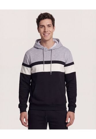 Buzo  Para Hombre Hoodie Color Gris Marca Ostu #60060537 Ostu