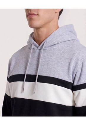 Buzo  Para Hombre Hoodie Color Gris Marca Ostu #60060537