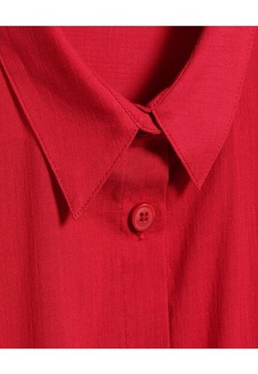 Vestido Para Mujer Manga Corta Color Rojo Marca Ostu #40170266