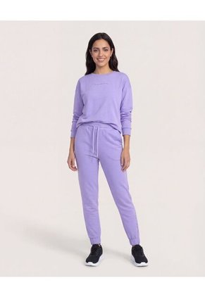 Pantalón Para Mujer Jogger Color Lila Marca Ostu #40070865