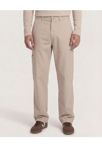 Pantalón  Para Hombre Moda Color Beige Marca Ostu #60070528
