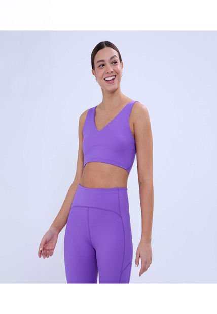 Top Para Mujer Top Color Morado Marca Ostu #40220370