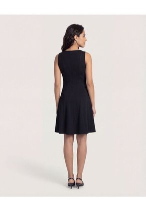 Vestido  Para Mujer M/Sisa Medio Color Negro Marca Ostu #40170354