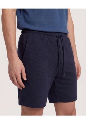 Bermuda  Para Hombre Jogger Corto Color Azul Marca Ostu #60100476