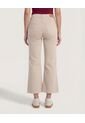 Jean Para Mujer Crop Flare Color Beige Marca Ostu #40160467 de Ostu
