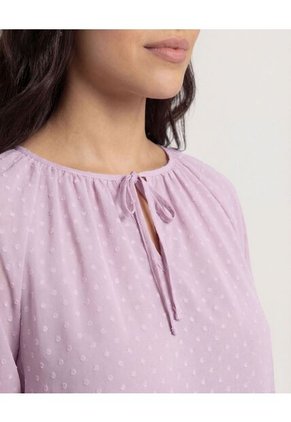 Blusa  Para Mujer Manga Larga Color Rosa Marca Ostu #40121245